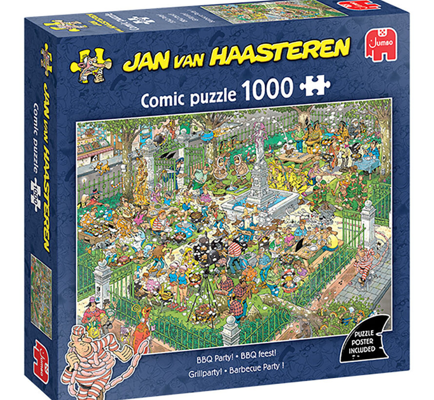 Jumbo Jan van Haasteren - BBQ Party Puzzle 1000pcs