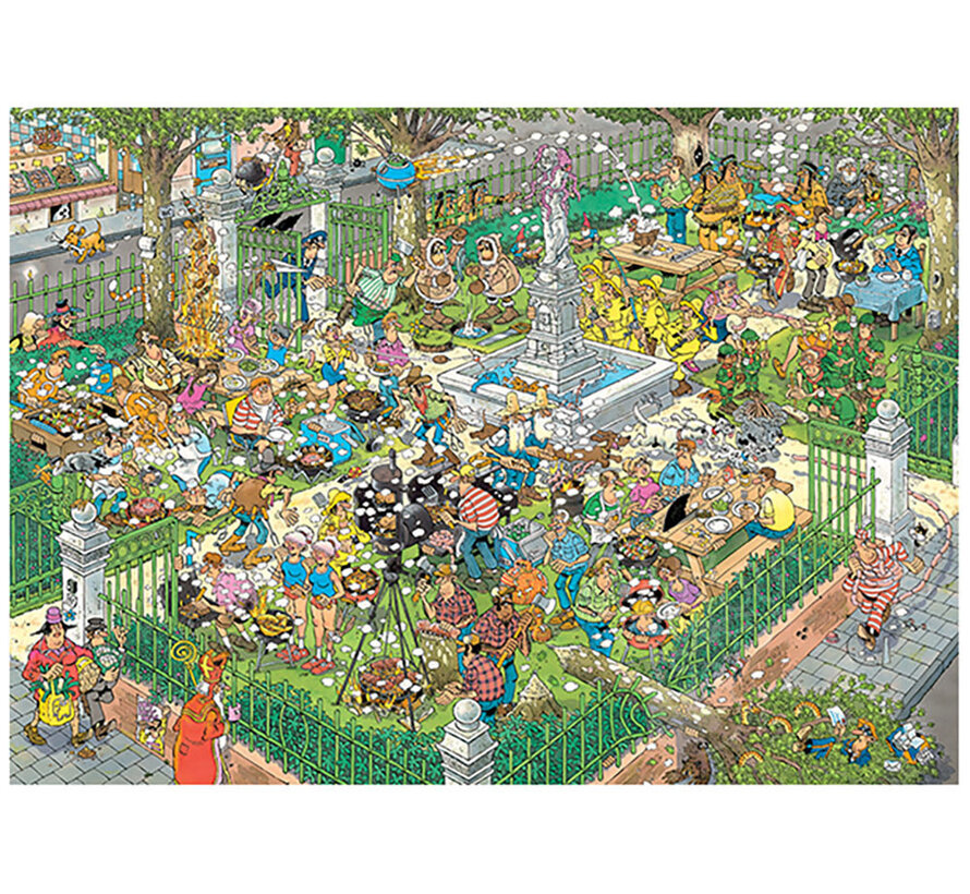 Jumbo Jan van Haasteren - BBQ Party Puzzle 1000pcs