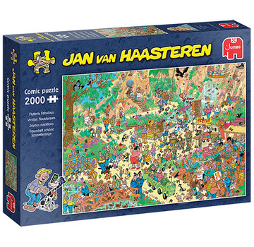 Jumbo Jumbo Jan van Haasteren - Flutterly Fabulous Puzzle 2000pcs