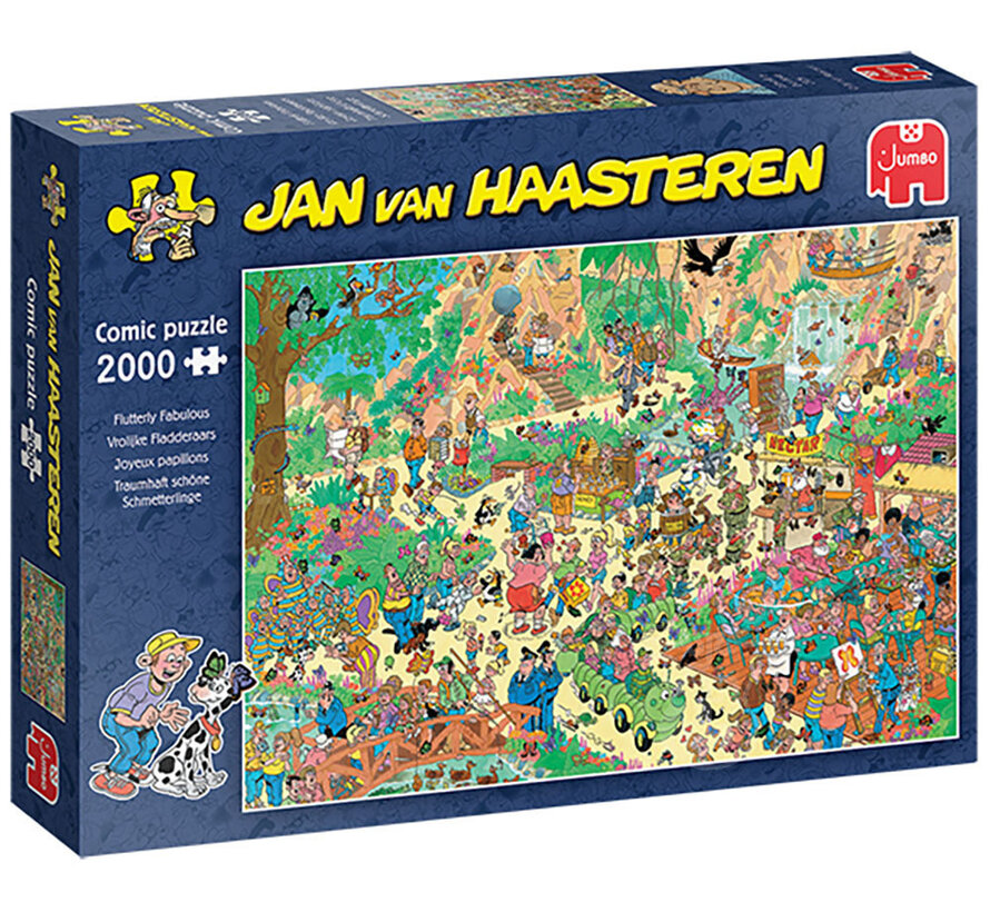 Jumbo Jan van Haasteren - Flutterly Fabulous Puzzle 2000pcs