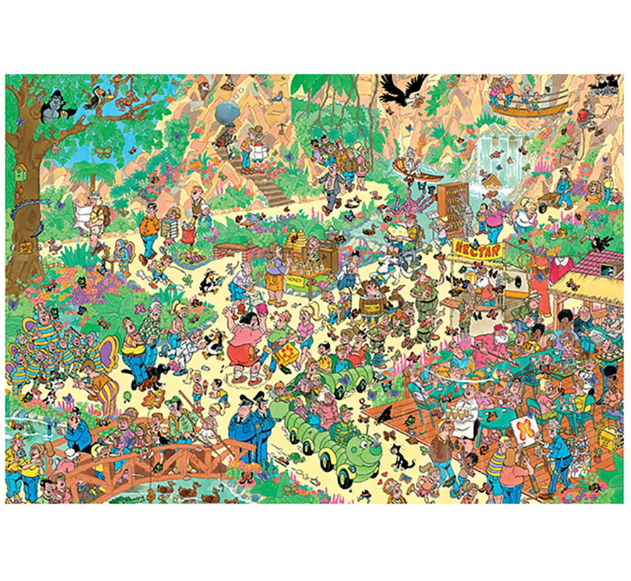 Jumbo Jan van Haasteren - Flutterly Fabulous Puzzle 2000pcs