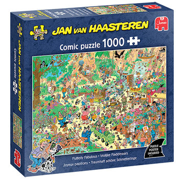 Jumbo Jumbo Jan van Haasteren - Flutterly Fabulous Puzzle 1000pcs