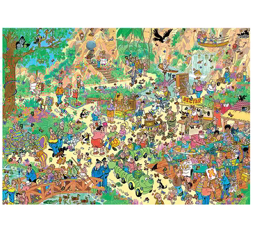 Jumbo Jan van Haasteren - Flutterly Fabulous Puzzle 1000pcs