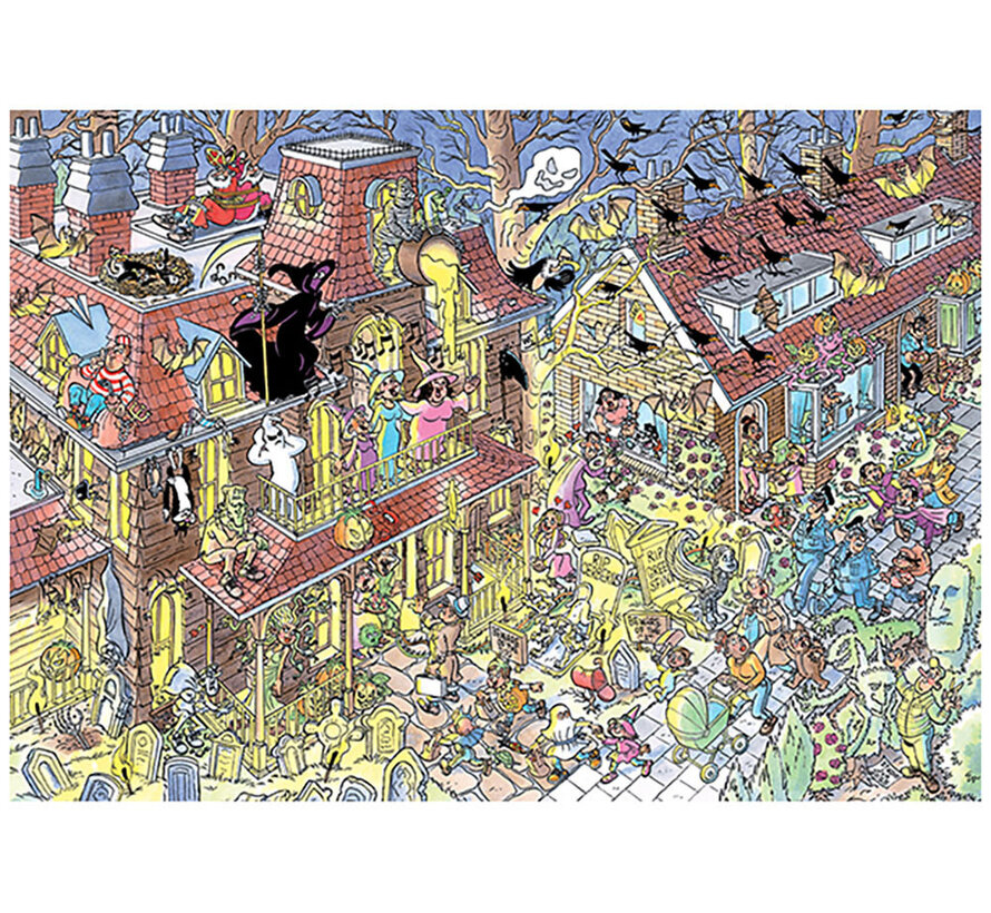 Jumbo Jan van Haasteren - Trick or Treat Puzzle 500pcs