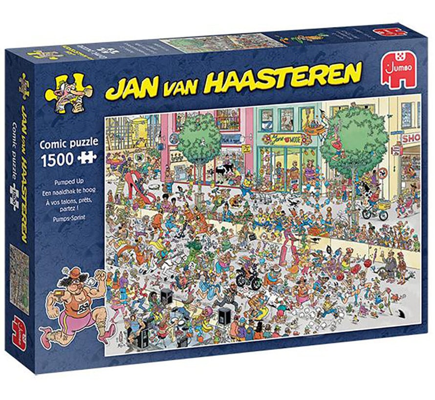 Jumbo Jan van Haasteren - Pumped Up Puzzle 1500pcs