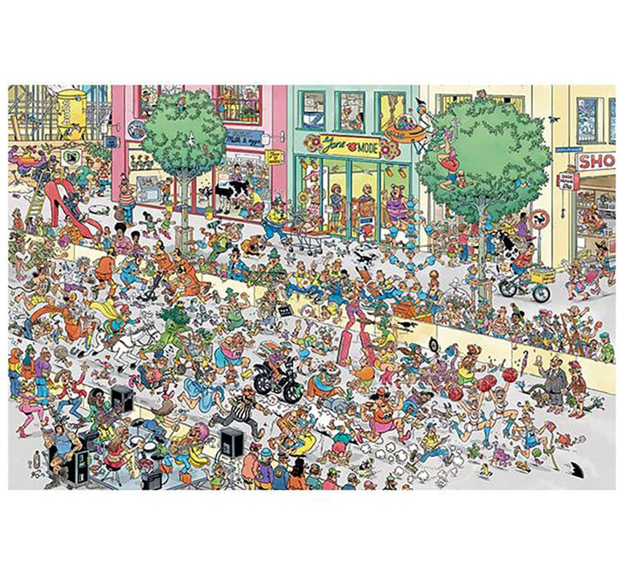 Jumbo Jan van Haasteren - Pumped Up Puzzle 1500pcs