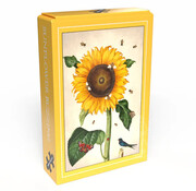 Penny Puzzle Penny Puzzle Sunflower Buzzing (Bees and Blossom) Mini Puzzle 99pcs