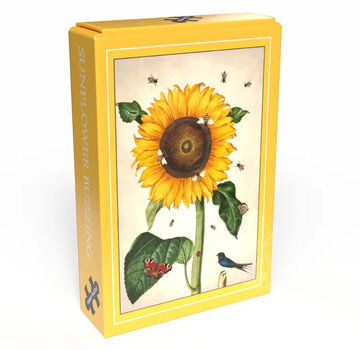 Penny Puzzle Penny Puzzle Sunflower Buzzing (Bees and Blossom) Mini Puzzle 99pcs