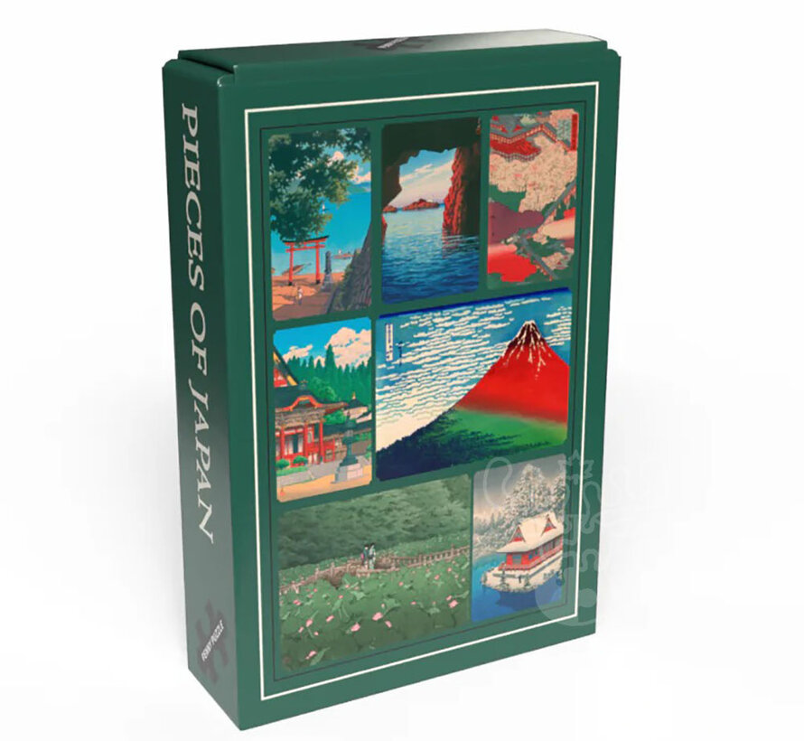 Penny Puzzle Pieces of Japan Mini Puzzle 99pcs