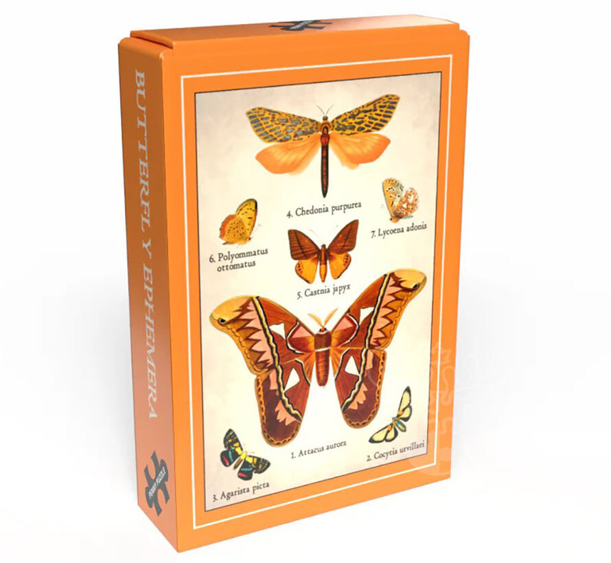 Penny Puzzle Butterfly Ephemera Mini Puzzle 99pcs