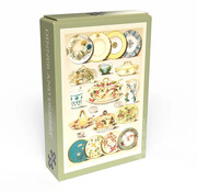 Penny Puzzle Penny Puzzle Dinner and Dessert China Mini Puzzle 99pcs