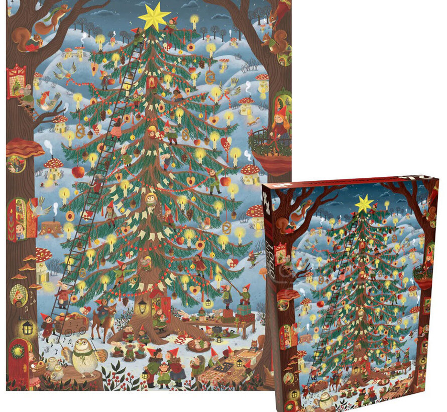 Penny Puzzle Woodland Christmas Puzzle 1000pcs