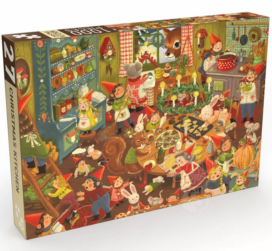 Penny Puzzle Christmas Kitchen Puzzle 1000pcs