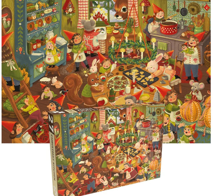 Penny Puzzle Christmas Kitchen Puzzle 1000pcs