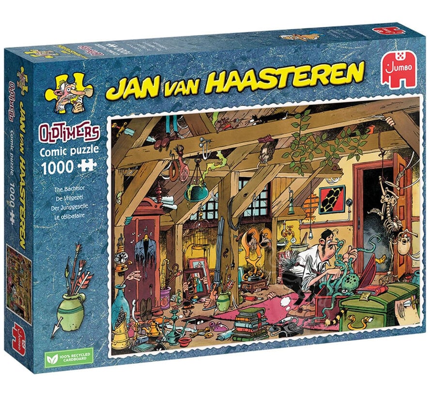 Jumbo Jan van Haasteren - The Bachelor (Oldtimers) Puzzle 1000pcs - ORIGINAL BOX SIZE