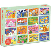 Happily Happily Postcards Puzzle 1000pcs