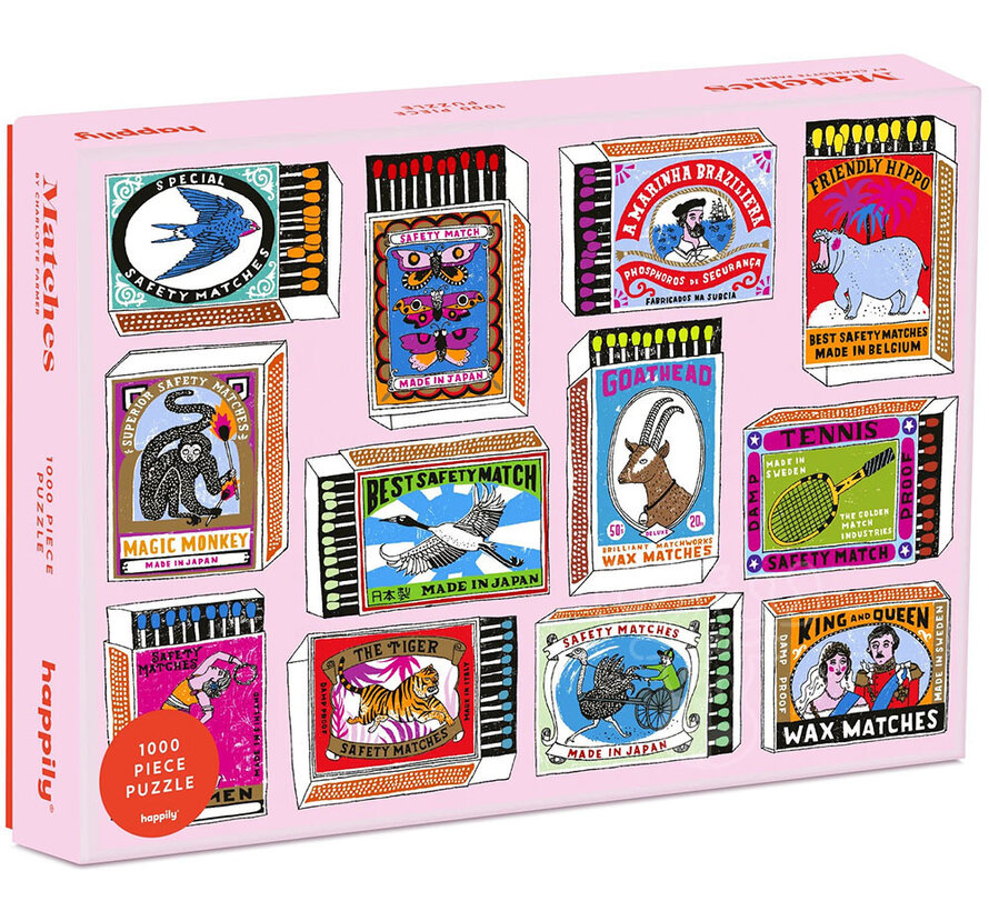 Happily Matches Puzzle 1000pcs