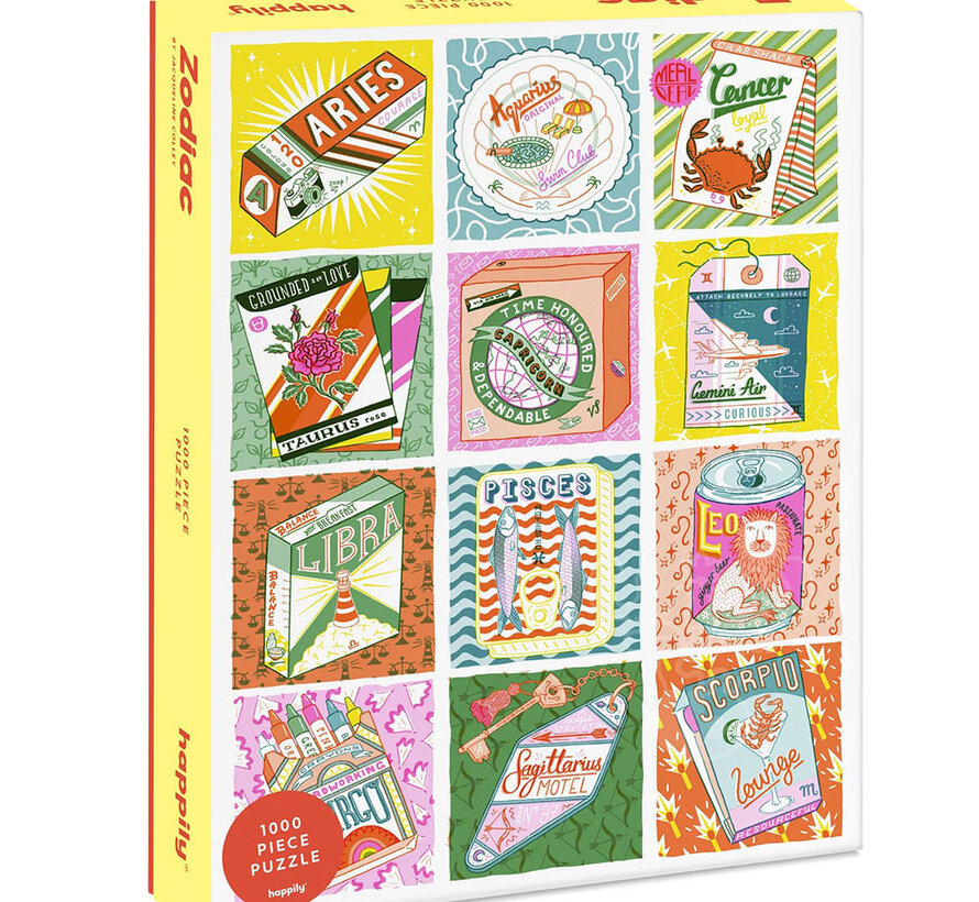 Happily Zodiac Puzzle 1000pcs