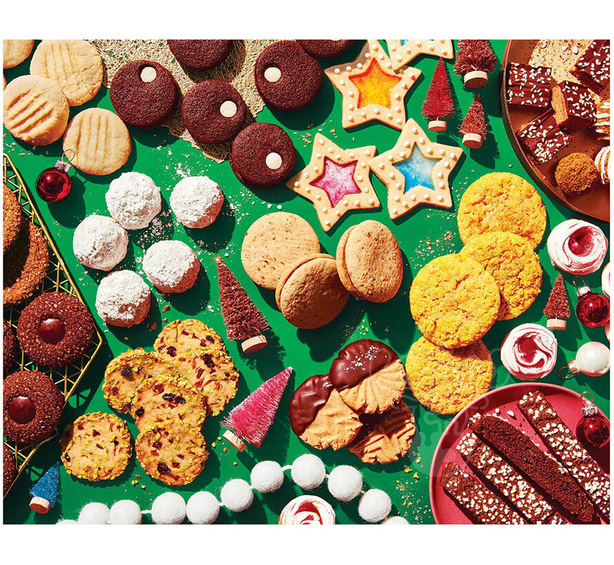 White Mountain Holiday Cookies - King Arthur Puzzle 1000pcs