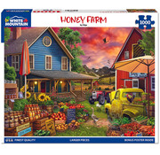 White Mountain White Mountain Honey Farm Puzzle 1000pcs