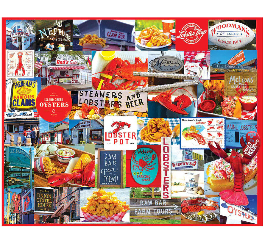 White Mountain Taste Of New England Puzzle 1000pcs