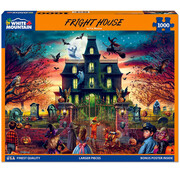 White Mountain White Mountain Fright House Puzzle 1000pcs
