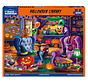 White Mountain Halloween Library Puzzle 1000pcs