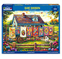 White Mountain Quilt Garden Puzzle 500pcs