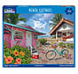 White Mountain Beach Cottages Puzzle 500pcs