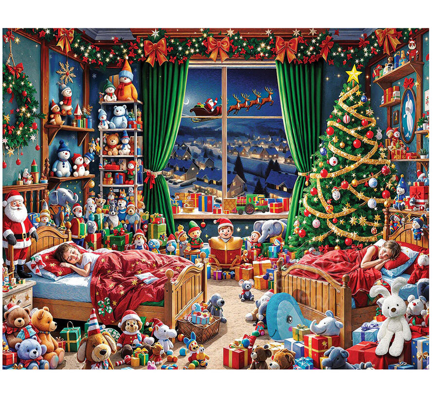 White Mountain Twas The Night Before Christmas Puzzle 1000pcs