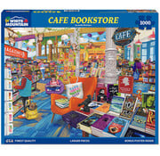 White Mountain White Mountain Cafe Bookstore Puzzle 1000pcs