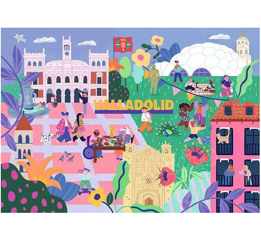 Ravensburger Valladolid Puzzle 1000pcs 2024 World Jigsaw Puzzle Championship