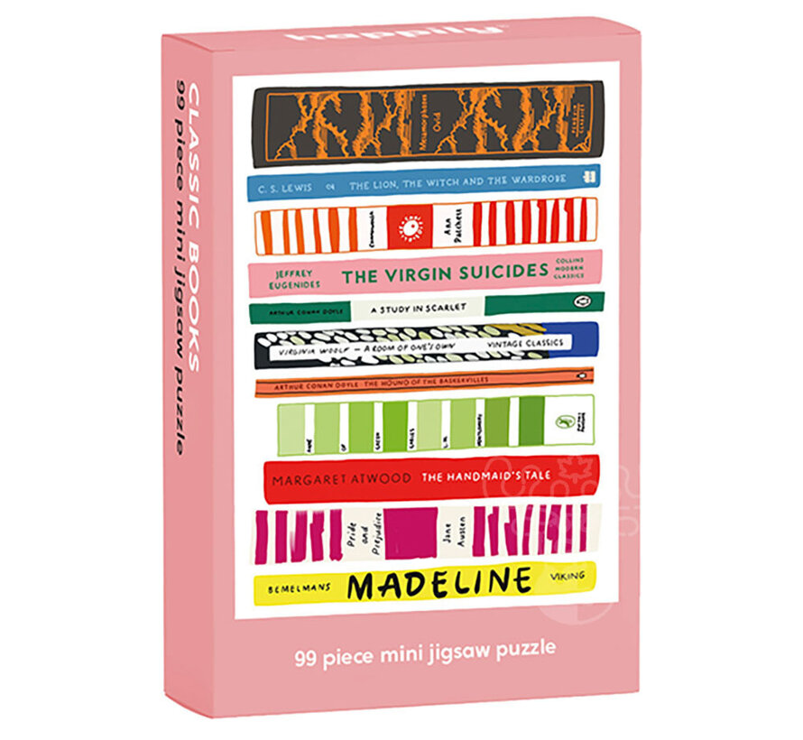 Happily Classics Books Mini Puzzle 99pcs