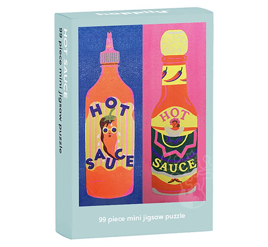Happily Hot Sauce Puzzle Mini 99pcs