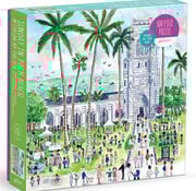 Galison Galison Michael Storrings Sunday in Palm Beach Bethesda by the Sea Puzzle 500pcs