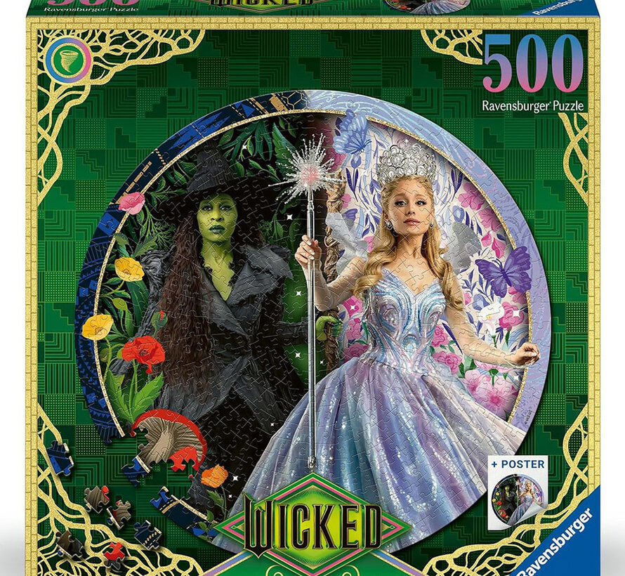 Ravensburger Wicked Act 2 Round Puzzle 500pcs