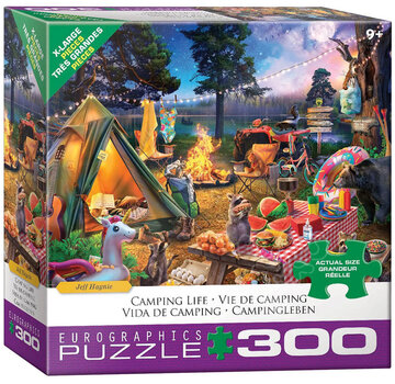 Eurographics Eurographics Haynie: Camping Life XL Family Puzzle 300pcs