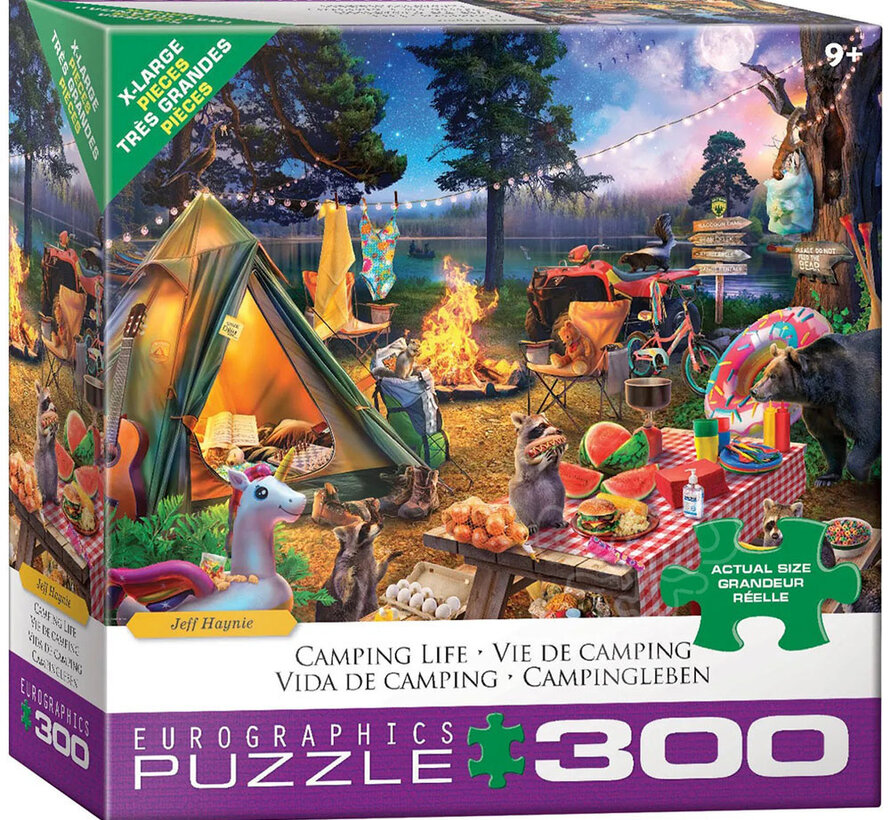 Eurographics Haynie: Camping Life XL Family Puzzle 300pcs