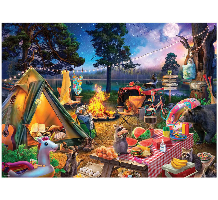 Eurographics Haynie: Camping Life XL Family Puzzle 300pcs
