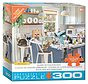 Eurographics Giordano: Sloppy Kitten Kitchen XL Family Puzzle 300pcs