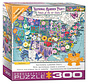 Eurographics Fraser: National Garden Party XL Family Puzzle 300pcs