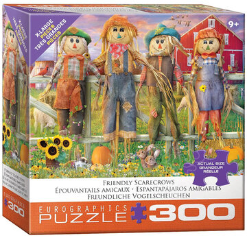 Eurographics Eurographics Eduoard: Friendly Scarecrows XL Family Puzzle 300pcs