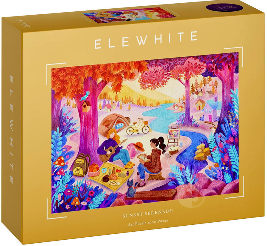Elewhite Sunset Serenade Puzzle 1000pcs
