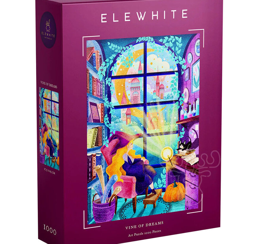 Elewhite Vine of Dreams Puzzle 1000pcs