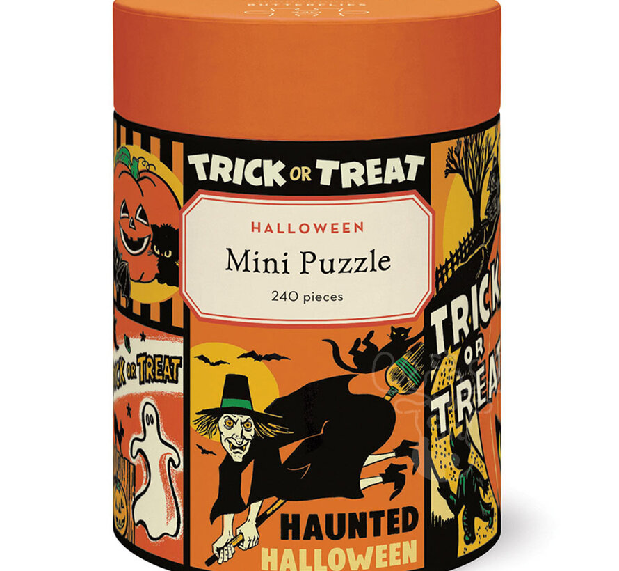Cavallini Vintage: Halloween Mini Puzzle 240pcs