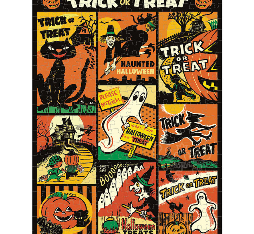 Cavallini Vintage: Halloween Mini Puzzle 240pcs