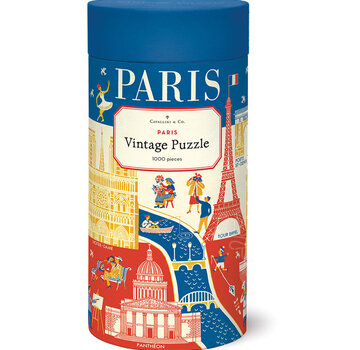 Cavallini Cavallini Vintage: Paris Puzzle 1000pcs