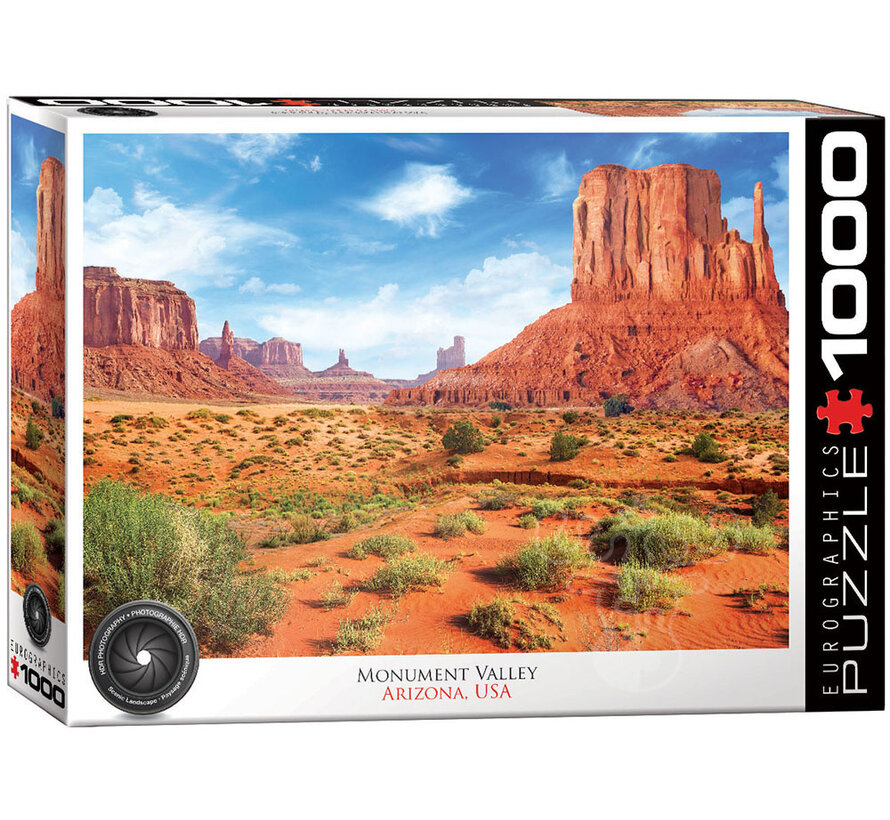 Eurographics HDR Photography: Monument Valley Arizona, USA Puzzle 1000pcs