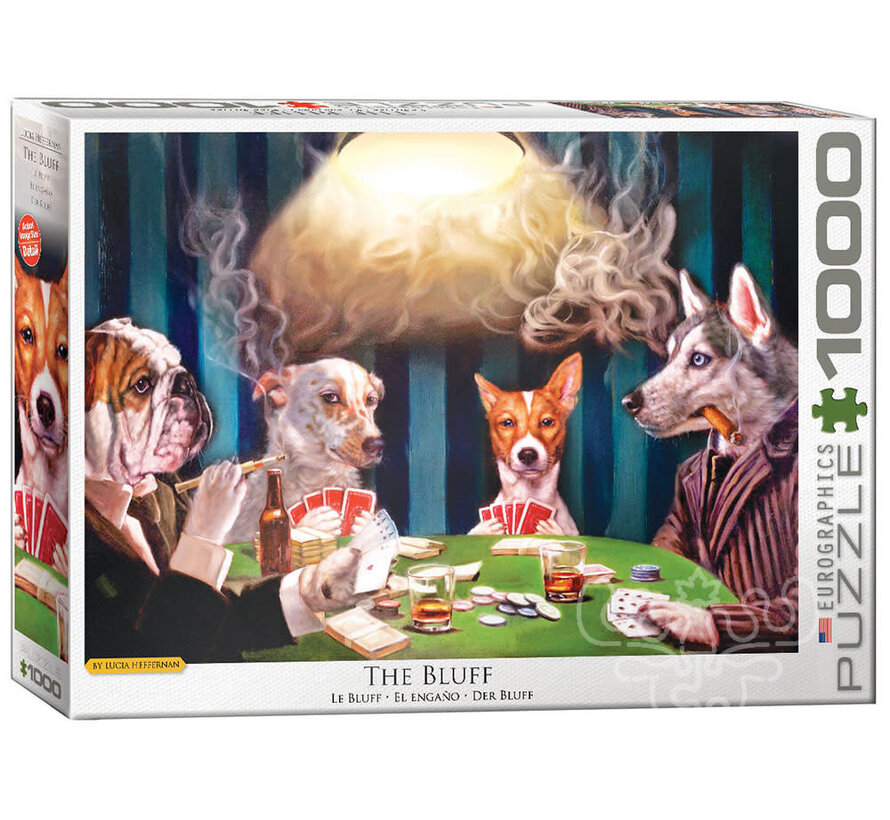 Eurographics Artist Label Heffernan: The Bluff Puzzle 1000pcs