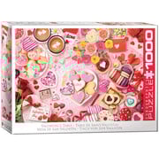Eurographics Eurographics Food: Valentine's Table Puzzle 1000pcs